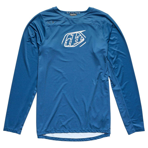 Troy Lee Designs Skyline Long Sleeve Jersey Iconic - Indigo / M