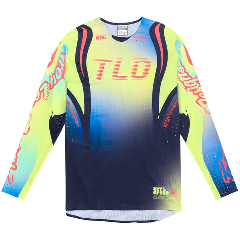 Troy Lee Designs Sprint Ultra Long Sleeve Jersey Drip - Glo Yellow / XL