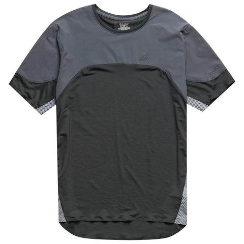Troy Lee Designs Drift Short Sleeve Jersey Solid - Dark Charcoal / XL