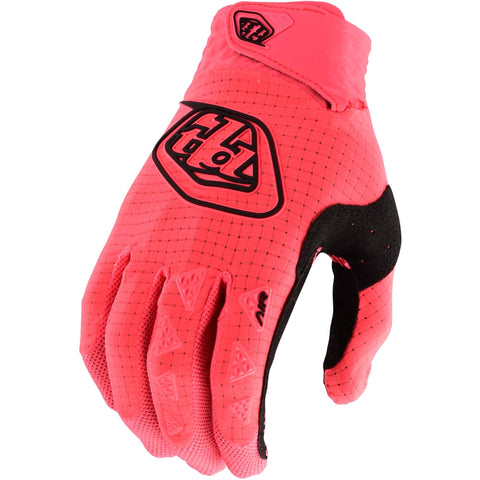 Troy Lee Designs Air Gloves - Plain Colours Solid - Red Glo / 2XL