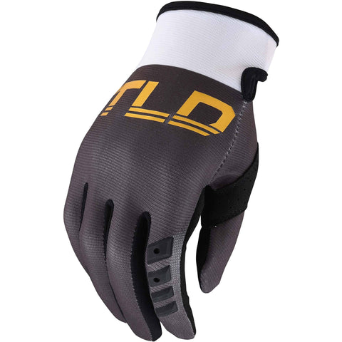 Troy Lee Designs GP Women's Gloves Solid - Grey/Gold / S