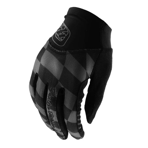 Troy Lee Designs Ace 2.0 Women's Gloves Twisted Checkers - Black / 2XL
