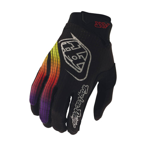 Troy Lee Designs Air Gloves - Graphic Editions Stripes - Black/Multicolour / 2XL