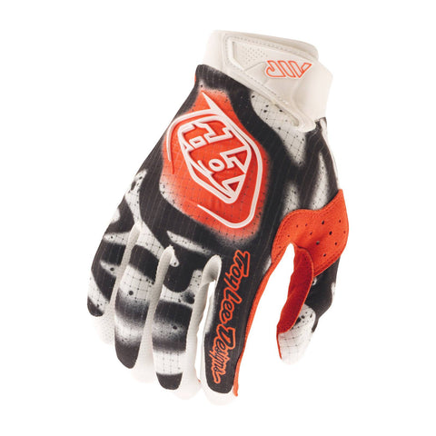 Troy Lee Designs Air Gloves - Graphic Editions Membrane - White/Infra Red / XL