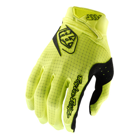 Troy Lee Designs Air Gloves - Plain Colours Mono - Flo Yellow / S