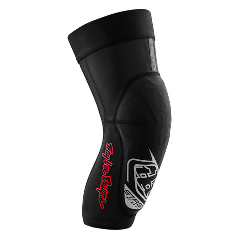 Troy Lee Designs Stage Pro Knee Guards Solid - Black / XL/2XL