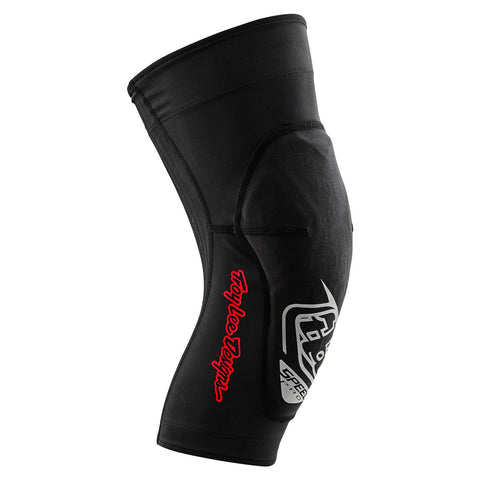Troy Lee Designs Speed Pro Knee Guards Solid - Black / XS/S