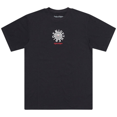 Troy Lee Designs Enjoy Short Sleeve T-Shirt Carbon / M