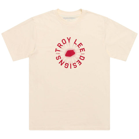 Troy Lee Designs Rotation Short Sleeve T-Shirt Vintage White / XL