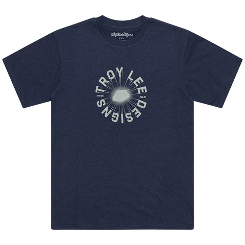 Troy Lee Designs Rotation Short Sleeve T-Shirt Navy Heather / L