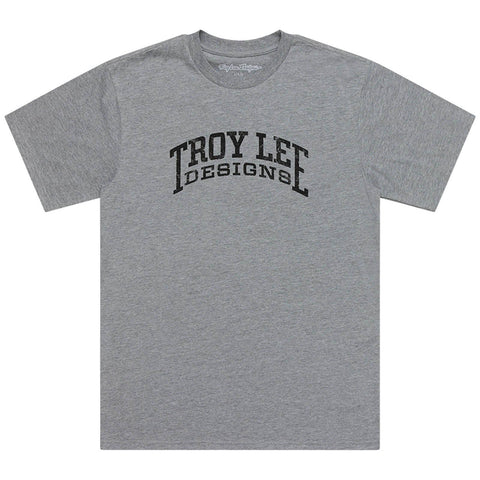 Troy Lee Designs Scholar Short Sleeve T-Shirt Grey Heather / L