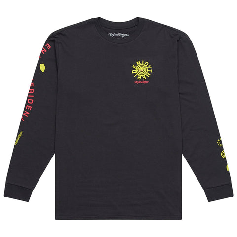 Troy Lee Designs Enjoy Long Sleeve T-Shirt Carbon / M