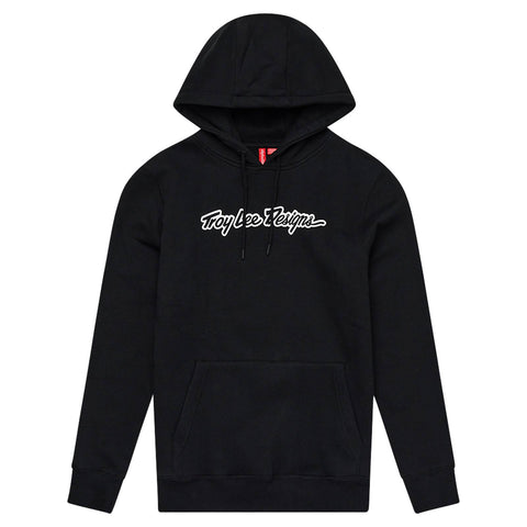 Troy Lee Designs Signature Zip Up Hoodie Black / S
