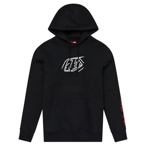 Troy Lee Designs Badge Pullover Hoodie Black / M