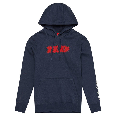 Troy Lee Designs Fade Out Pullover Hoodie Navy Heather / 2XL