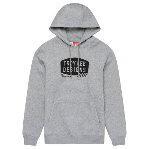 Troy Lee Designs Stamp Pullover Hoodie Grey Heather / L
