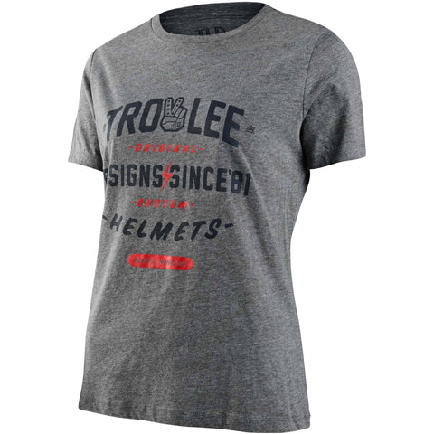 Troy Lee Designs Women's Roll Out Short Sleeve T-Shirt Deep Heather / S