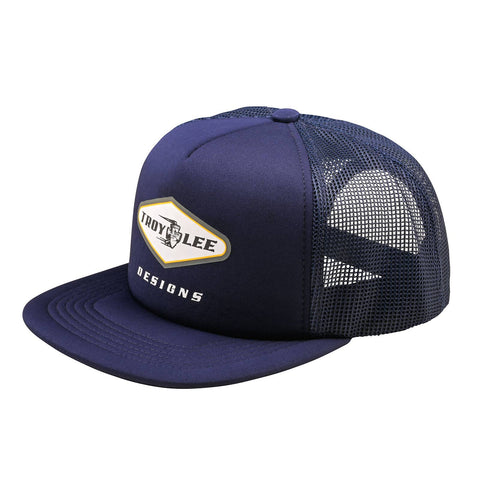 Troy Lee Designs Trucker Snapback Cap Carb - Navy /