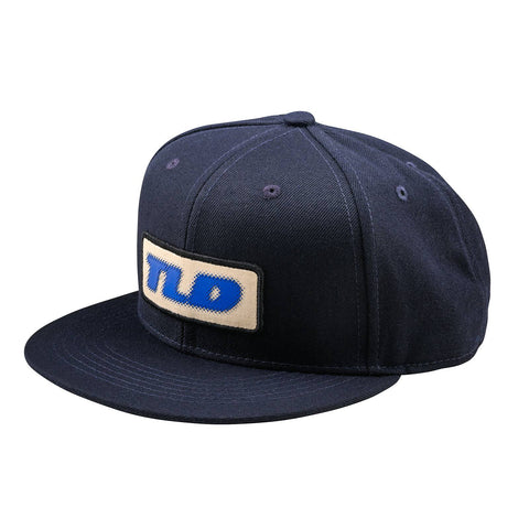 Troy Lee Designs Fade Out Flat Bill Snapback Cap Navy /