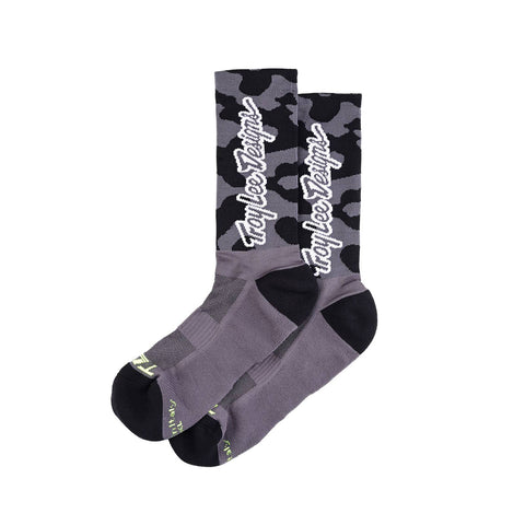 Troy Lee Designs Performance Socks Scrubland - Black / L/XL