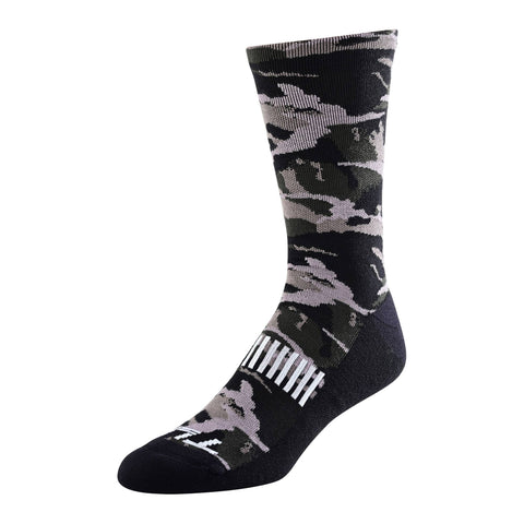 Troy Lee Designs Performance Socks Camo Signature - Black / L/XL