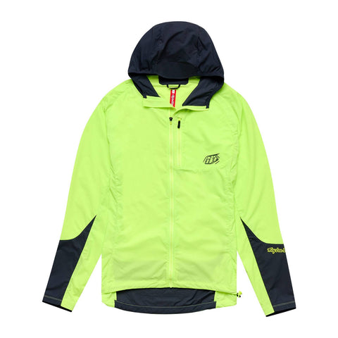 Troy Lee Designs Drift Windbreaker Mono - Glo Yellow / 2XL
