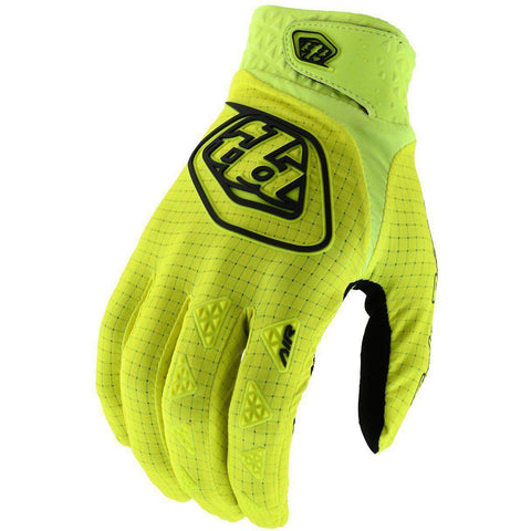 Troy Lee Designs Air Gloves - Plain Colours Solid - Flo Yellow / XL