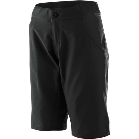 Troy Lee Designs Mischief Women's Shorts Solid - Black / XS