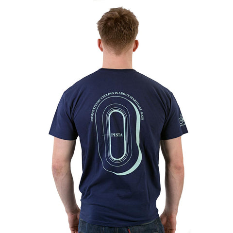 Pista T-ShirtLarge Velodrome rear print