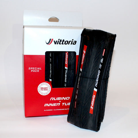 TYRE Vit Rub V Fold 700x28c Twin Pack