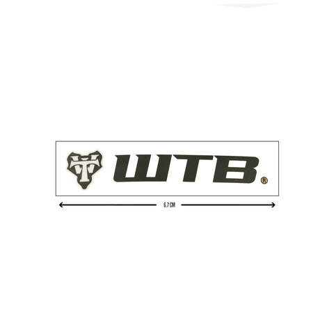 WTB Sticker Horizontal Logo / 6,7cm (W) x 1,8cm (H)