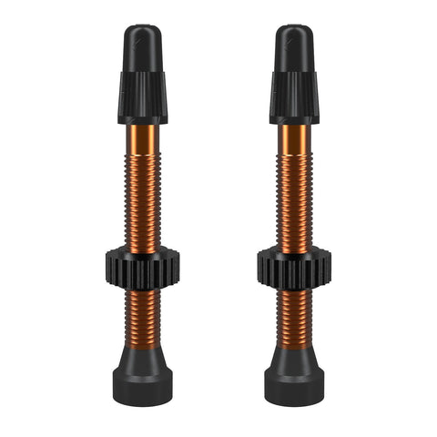 WTB Presta TCS Tubeless Valve Orange / 46mm