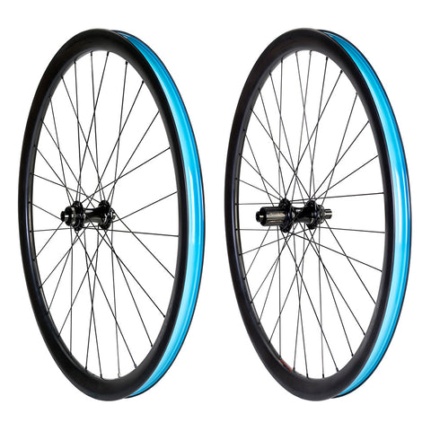 Carbaura XCD 35mm Carbon Gravel Wheelset