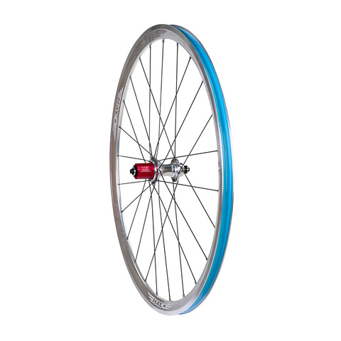 Devaura RS2 700c Wheels Silver with Black Spokes