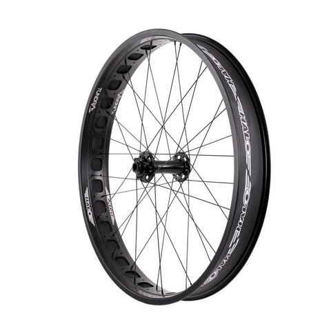 Tundra Fat Bike Wheels Powder coated, 80mm wide single wall alloy rims built with our silky smooth hubs.
