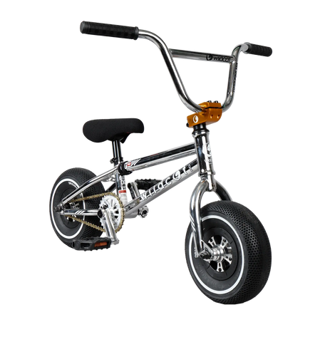 Wildcat 3C Mini BMX Bike (Joker Silver|With Brakes)