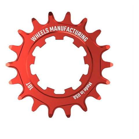 SPRE WMfg Solo XD 18t Cog Red - WMSOLOXD182