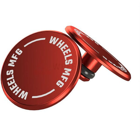 SPRE WMfg Thru-axle Cap Red - WMTAC1