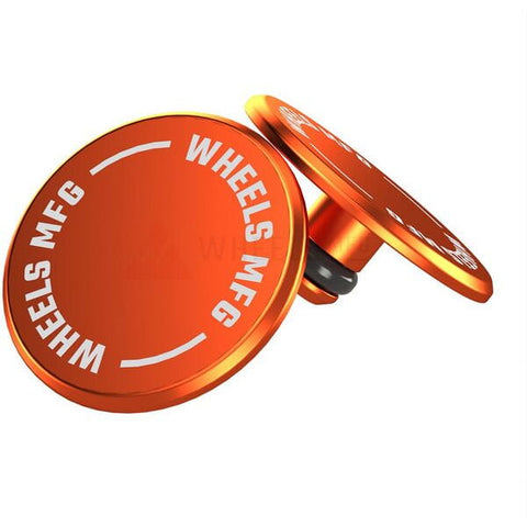 SPRE WMfg Thru-axle Cap Orange - WMTAC3