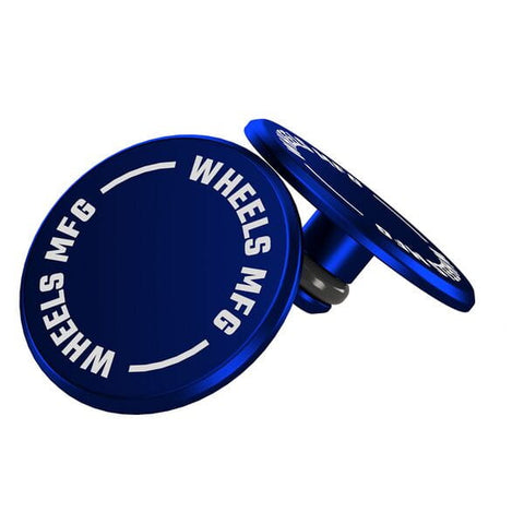 SPRE WMfg Thru-axle Cap Blue - WMTAC6