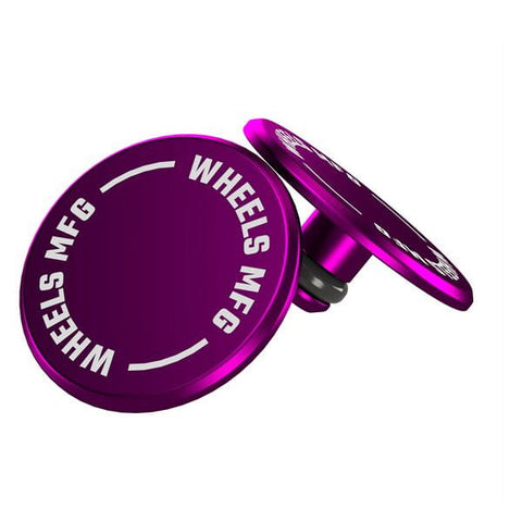 SPRE WMfg Thru-axle Cap Purple - WMTAC7