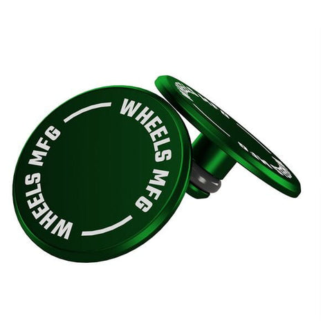 SPRE WMfg Thru-axle Cap Green