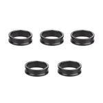 Wolf Tooth Precision Headset Spacers - 5 Pack Black / 10mm