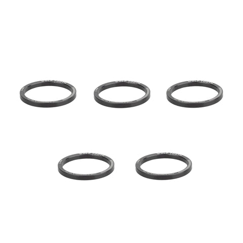 Wolf Tooth Precision Headset Spacers - 5 Pack Black / 3mm