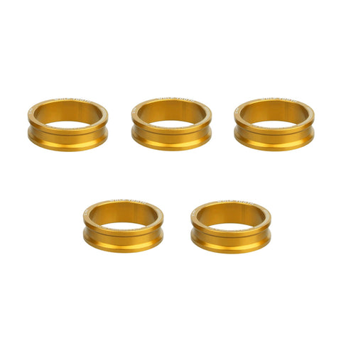 Wolf Tooth Precision Headset Spacers - 5 Pack Gold / 10mm