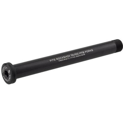 Wolf Tooth Axle for RockShox and Fat Forks Black / 100mm