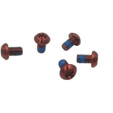 Wolf Tooth CAMO Chainring Bolts Red / Set of 5