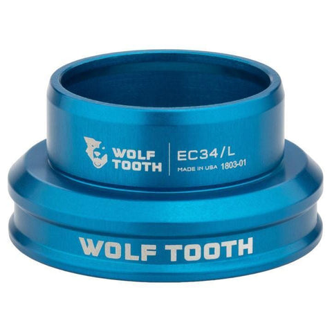 Wolf Tooth Performance External Cup Headset Blue / Lower EC34/31