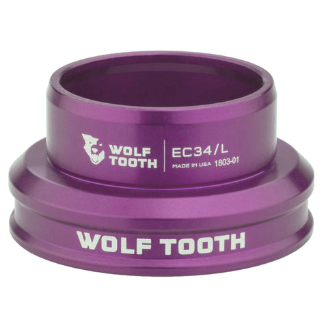 Wolf Tooth Premium External Cup Headset Purple / Lower EC34/30