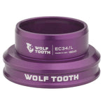 Wolf Tooth Performance External Cup Headset Purple / Lower EC34/36